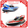 2875F RC Barcos de Alta Velocidade 4CH 1:20 RC Police Boat air ship